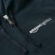 Schwarzer Hoodie mit Logo-Druck
