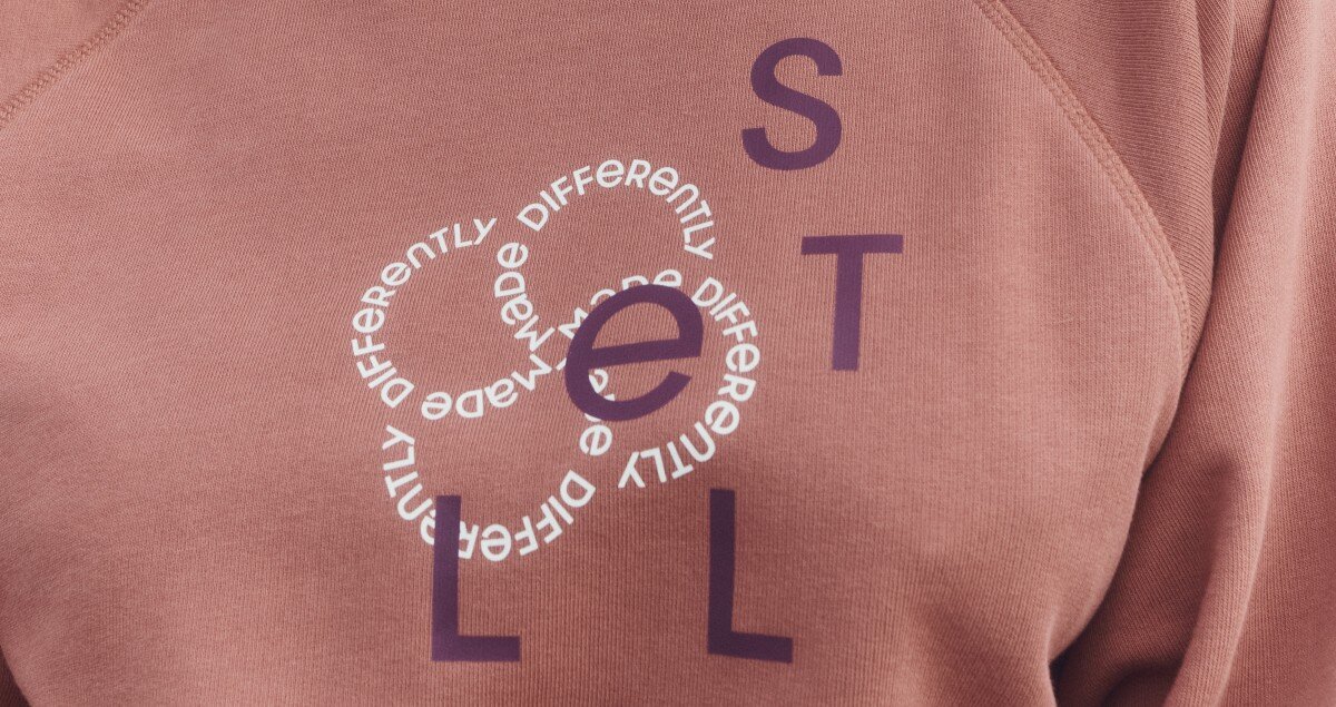 Pullover der Marke Stanley/Stella mit einem Textildruck